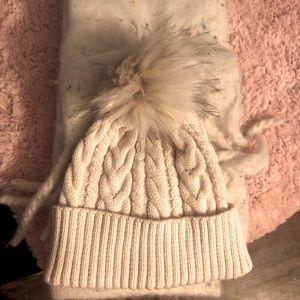 Brand new hat and scarf